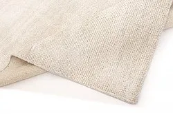 Bamboo silk Teppich - Faliraki (hellgrau)