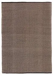 Flickenteppich - Marina (schwarz)