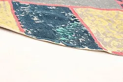 Flickenteppich - Bastia (rund) (bunt)