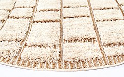 Runde Teppiche - Lousa (beige)