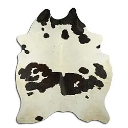 Kuhfell - Schwarz/weiß 06