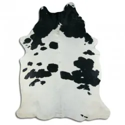 Kuhfell - Schwarz/Weiß 1031