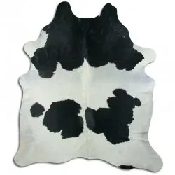 Kuhfell - Schwarz/Weiß 1055