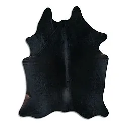 Cuir de vache - Noir 878