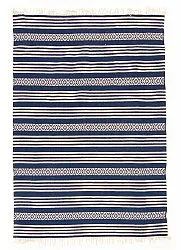 Flickenteppich - Ystad (blau)