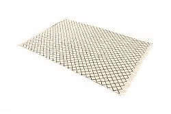 Flickenteppich - Agadir (schwarz/weiß)