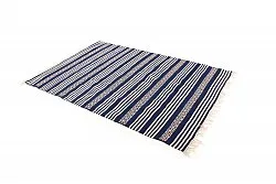 Flickenteppich - Ystad (blau)