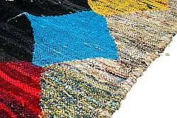 Marockansk Boucherouite-matta 140 x 270 cm