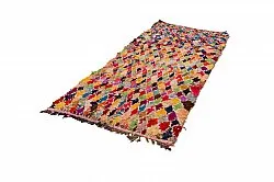 Tapis berbère marocain Boucherouite 120 x 335 cm