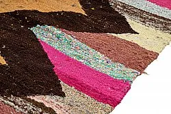 Tapis berbère marocain Boucherouite 155 x 260 cm