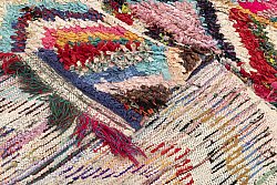 Marokkanische Berber Teppich Boucherouite 235 x 145 cm