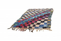Marokkanische Berber Teppich Boucherouite 225 x 155 cm