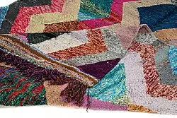 Marockansk Boucherouite-matta 135 x 260 cm