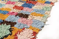 Marokkanische Berber Teppich Boucherouite 235 x 160 cm