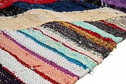 Marockansk Boucherouite-matta 140 x 290 cm