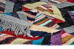 Marockansk Boucherouite-matta 140 x 290 cm