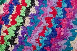 Tapis berbère marocain Boucherouite 270 x 145 cm