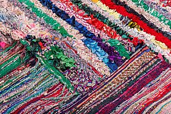 Marokkanischer Berber Teppich Boucherouite 210 x 145 cm