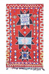 Marokkanische Berber Teppich Boucherouite 275 x 170 cm