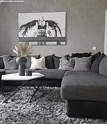 Hochflorteppiche - Janjira (silber)