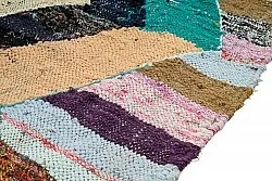 Tapis berbère marocain Boucherouite 140 x 265 cm