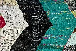 Tapis berbère marocain Boucherouite 140 x 265 cm