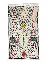 Kelim Marokkanische Berber Teppich Azilal 250 x 140 cm