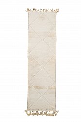 Kelim-teppe Marokkansk Beni Ourain 295 x 85 cm