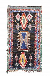 Marokkanische Berber Teppich Boucherouite 235 x 120 cm