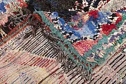 Marokkanische Berber Teppich Boucherouite 235 x 120 cm