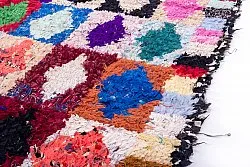 Marokkanischer Berber Teppich Boucherouite 255 x 145 cm