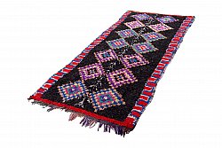 Marokkanische Berber Teppich Boucherouite 300 x 130 cm