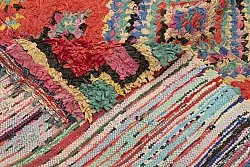 Marokkanischer Berber Teppich Boucherouite 245 x 140 cm