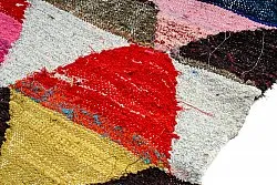 Marockansk Boucherouite-matta 145 x 270 cm