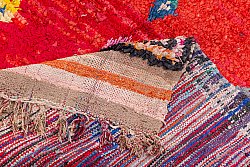 Marokkanische Berber Teppich Boucherouite 170 x 135 cm