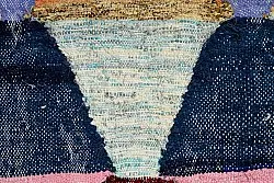 Marockansk Boucherouite-matta 145 x 270 cm