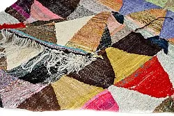 Marockansk Boucherouite-matta 145 x 270 cm