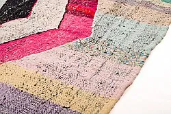 Marokkanischer Berber Teppich Boucherouite 125 x 220 cm