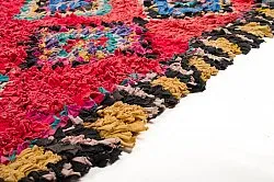 Marokkanischer Berber Teppich Boucherouite 290 x 140 cm