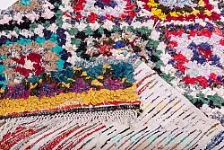 Marokkanische Berber Teppich Boucherouite 235 x 130 cm
