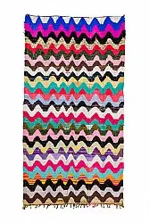 Marokkanischer Berber Teppich Boucherouite 165 x 305 cm