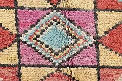 Marokkanischer Berber Teppich Boucherouite 275 x 130 cm