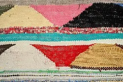 Marockansk Boucherouite-matta 145 x 250 cm