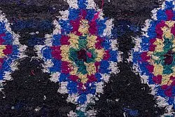 Marokkanischer Berber Teppich Boucherouite 265 x 140 cm