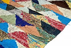 Tapis berbère marocain Boucherouite 125 x 225 cm