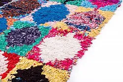Marokkanischer Berber Teppich Boucherouite 210 x 130 cm
