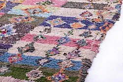Marokkanischer Berber Teppich Boucherouite 275 x 145 cm