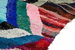 Marockansk Boucherouite-matta 135 x 275 cm