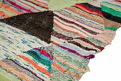 Marockansk Boucherouite-matta 140 x 250 cm