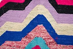 Tapis berbère marocain Boucherouite 130 x 195 cm